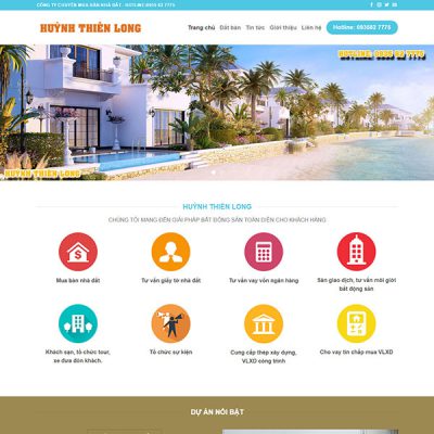 Theme wordpress bất động sản 02