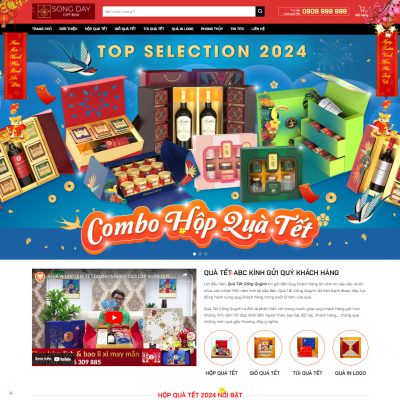 Theme wordpress bán quà tết 01